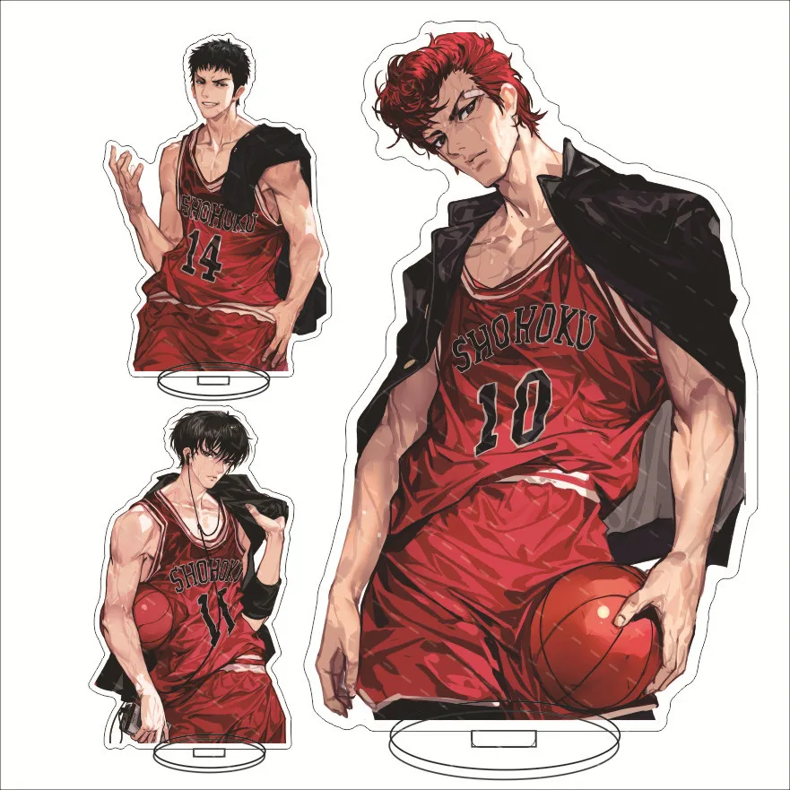 Slam Dunk Acrylic Stand Model Plate Decoration Originality Desk Figure Display Classic Anime Fans Gifts Prime Products Cartoon