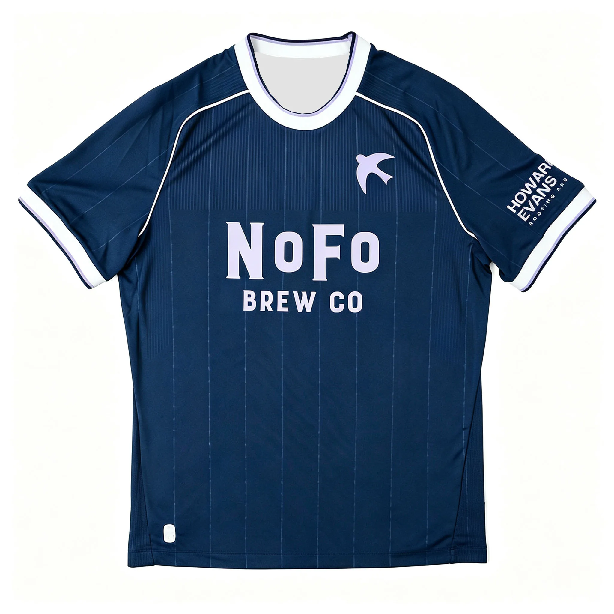2026 Walsall 3D-gedrucktes Fußballtrikot für Herren, Sommer, schnelltrocknend, atmungsaktiv, kurzärmeliges T-Shirt, Familien-Partnerlook – Detail 5