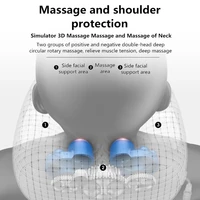 Rechargeable Neck Massager U shaped Pillow - Portable Shoulder Cervical Pillow 3