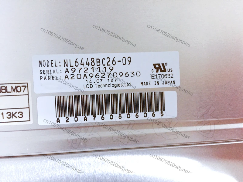

Original NL6448BC26-09 NL6448BC26-26 NL6448BC26-29 display Screen