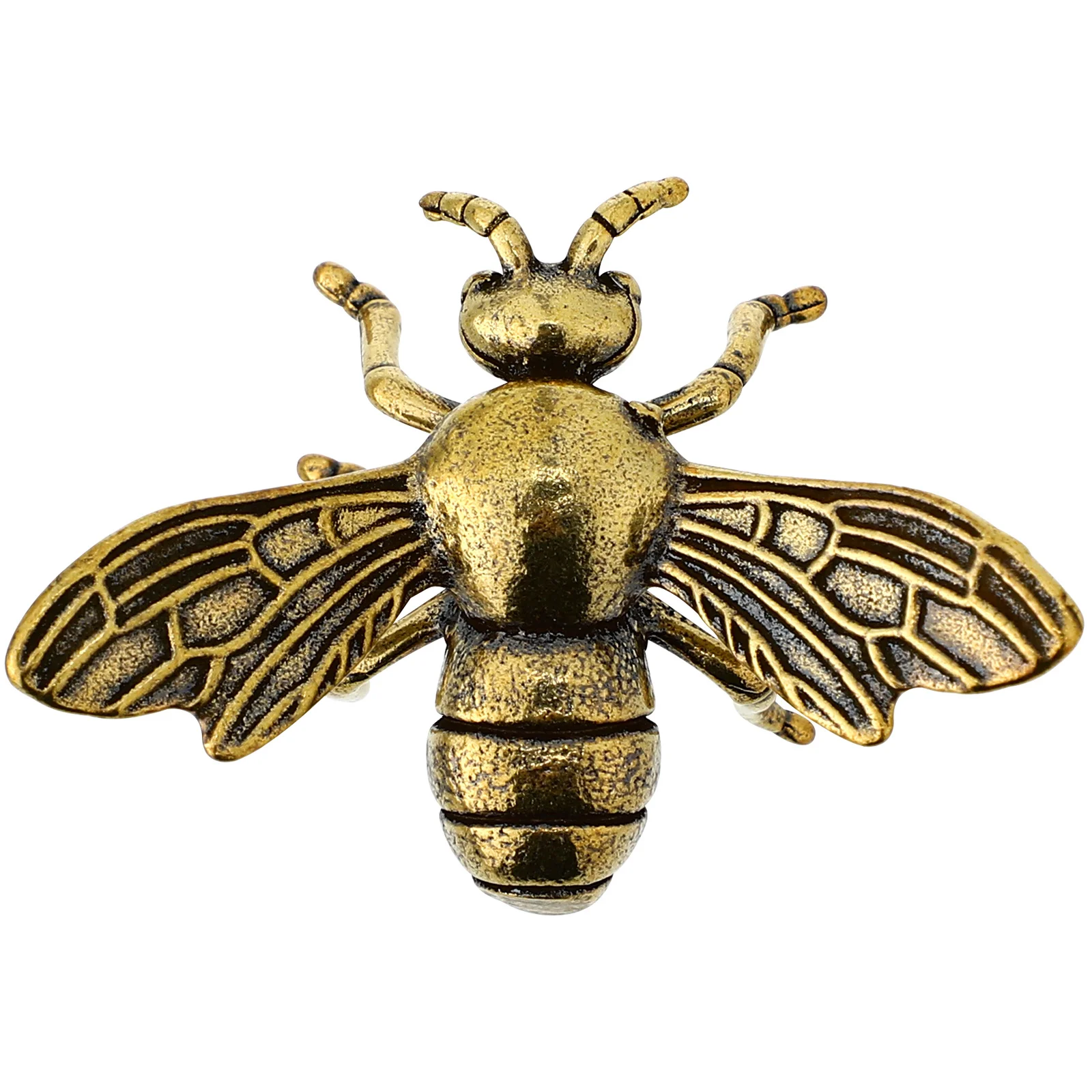 

Brass Bee Ornament Compact Small Desktop Decor Creative Brass Craft Decoration Indoor Tabletop Adornment
