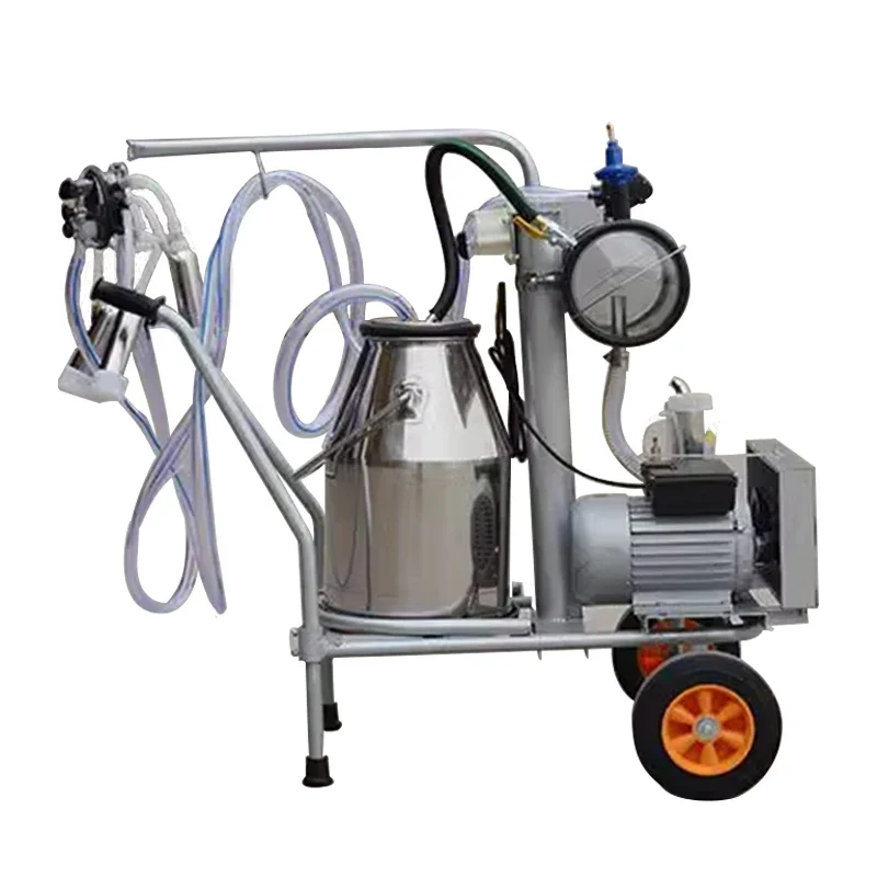 Single Cow Milking Machine for Dairy Farms Goats Animal Cages