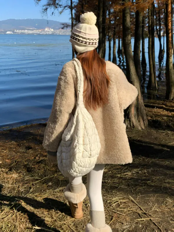 

Корейское свободное пальто: уникальная и красивая зимняя верхняя одежда для женщин, модная и стильная коллекция Зима 2025