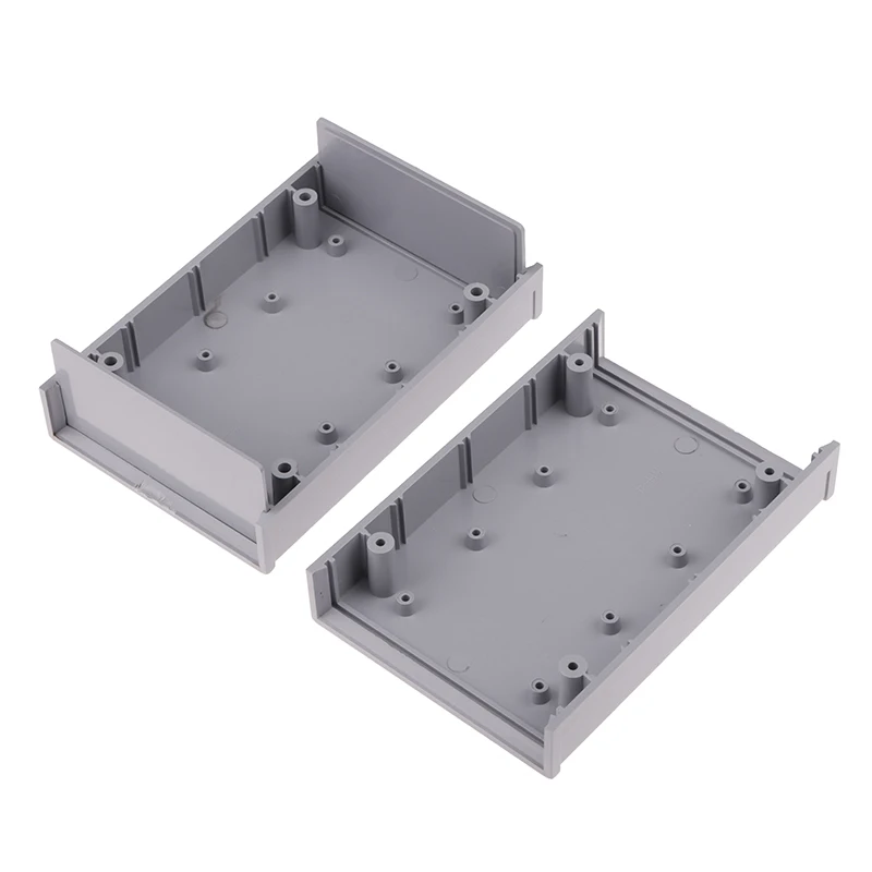 1 Buah Kotak Instrumen PCB Penutup Casing Proyek Elektronik DIY 120X80X40Mm Kotak Persimpangan Kawat