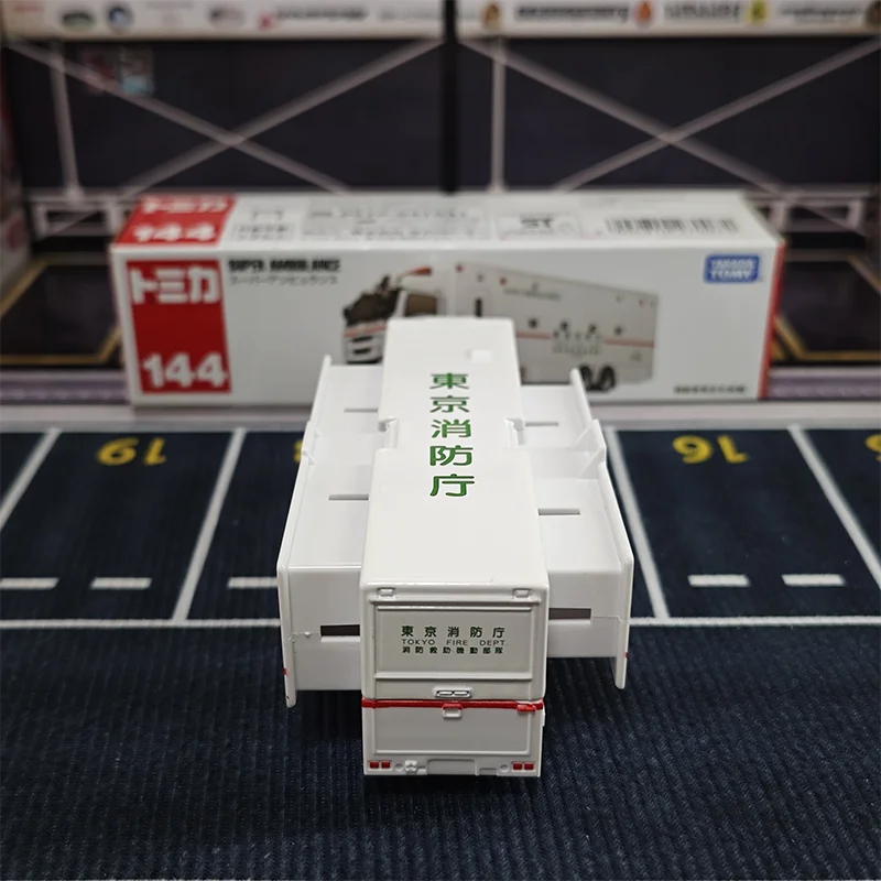 

Коллекционная модель автомобиля Takara Tomy Tomica Long Type No.116 No.144 Super Ambulance из литого сплава, подарок