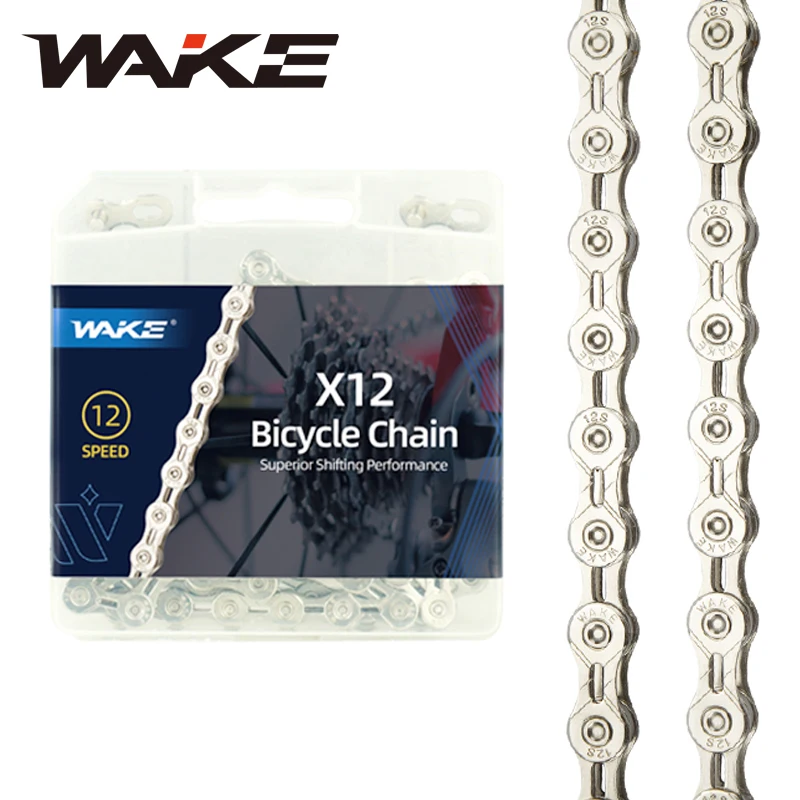 

Wake High Load Bicycle Chain Ring 126L 12S Speed Carbon Steel Hollow for MTB BMX Cycling Road Mountain Bike Accessories