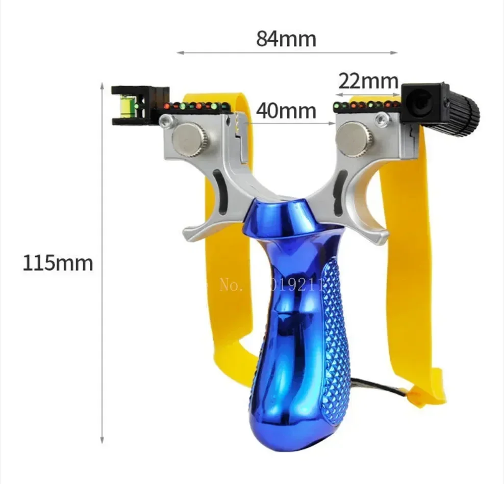 Laser Aiming Slingshot Hunting Slingshot High-power Outdoor Sports Shooting Game Practice Using High Precision Catapult