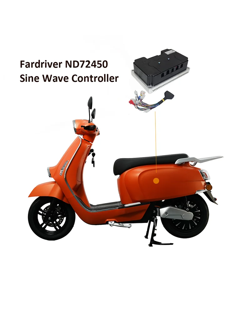 AliExpress FARDRIVER Fardriver Controller ND72450 200A Carro Electrico Adullto For Ebike Fardriver Programmable Controller with BT