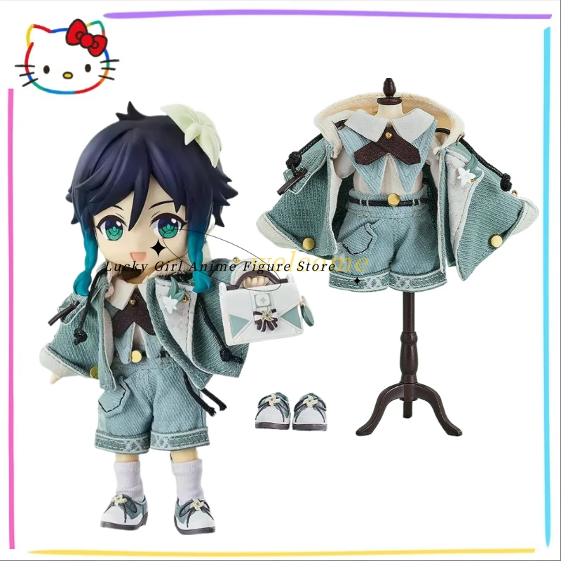 

In Stock Original GSC Nendoron Clothing Set Genshin Impact Venti 14cm Animation Movable Boy Cartoon Mannequin Collection
