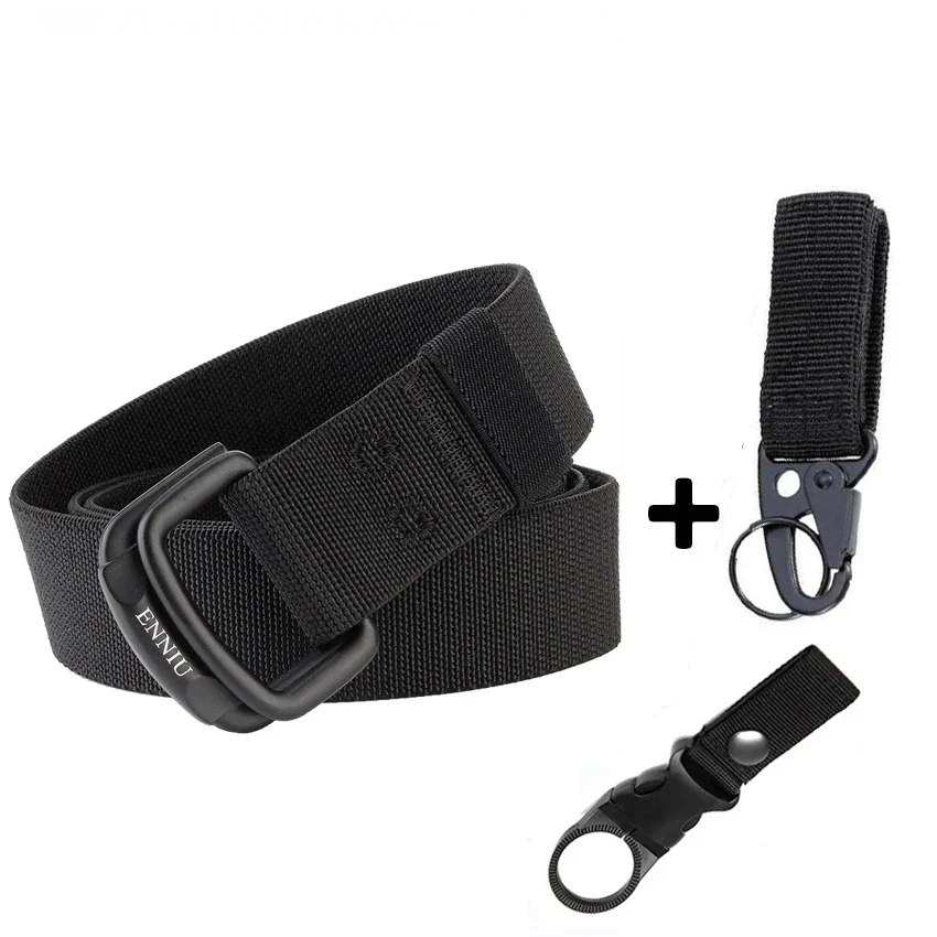 Durable Canvas Tactical Belt for Men