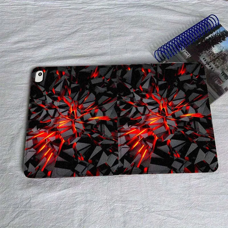 

Carbon fiber art pattern For iPad Pro Air Mini 1 2 3 4 5 6 7 7th 8th 9th 10th 11th 10.2 9.7 10.5 10.9 11 12.9 Tablet Case