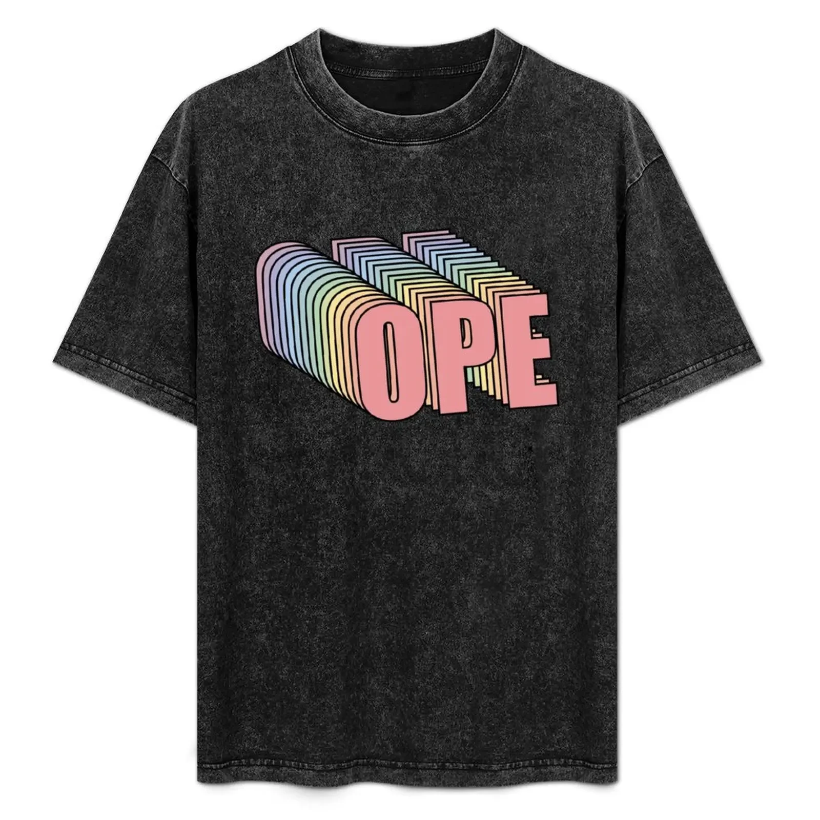 

OPE! T-Shirt kawaii clothes Blouse oversized graphic tee korean fashion Men's t-shirts