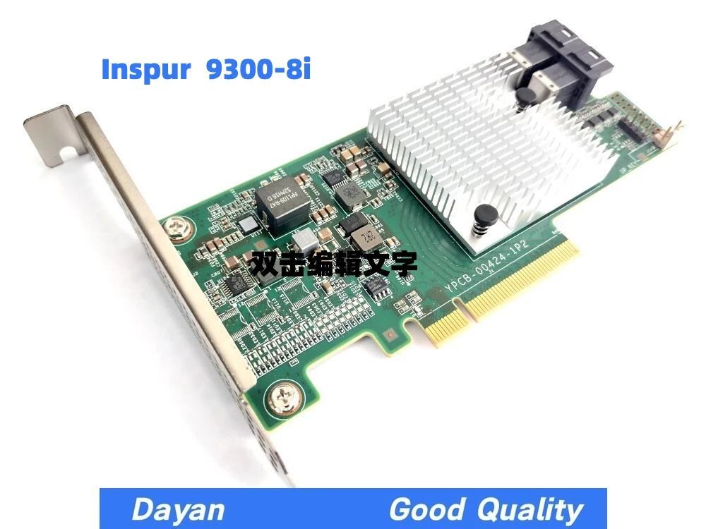 

Inspur LSI SAS3008 9300-8i SATA / SAS HBA Controller 12Gbps IT Mode ZFS TrueNAS-