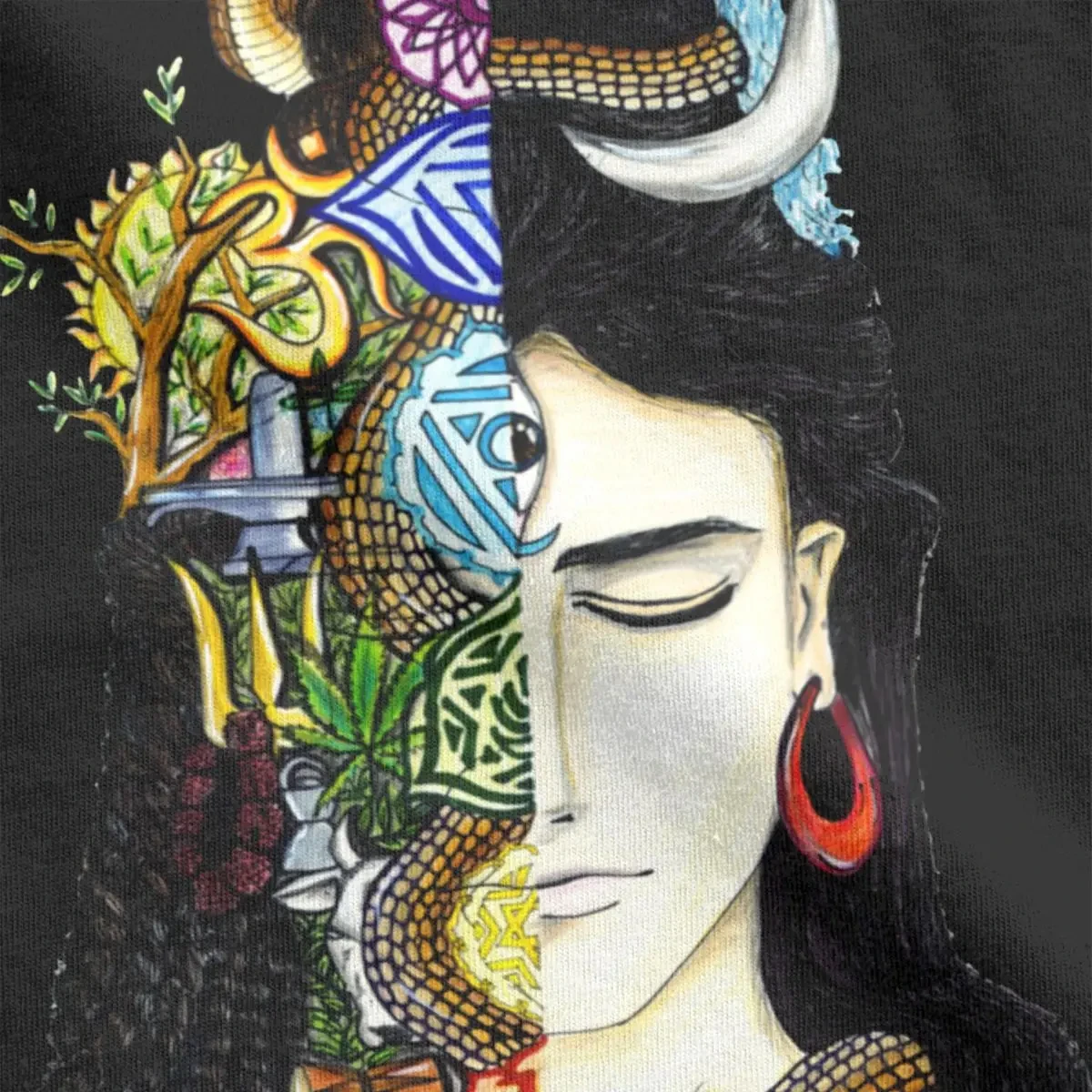 Men Women Lord Shiva T Shirt Hindu Ganesha God India Lingam Cotton Clothes Short Sleeve O Neck Tee Shirt Birthday Gift T-Shirt