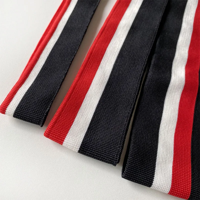 CM High Stretch Knitted rib  Fabric T-shirt Neckline elastic collar cuffs Trim For Clothing Accessories fabric