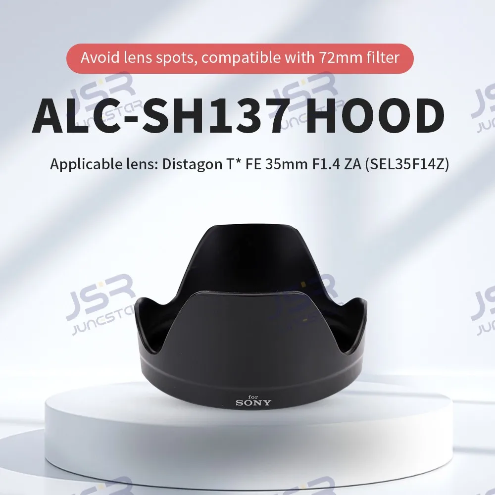 ตัวยึดแทนที่โล่แสง ALC-SH137 และเหมาะสําหรับเลนส์ Sony FE35mm 1.4 ZA Zeiss SEL35F14Z