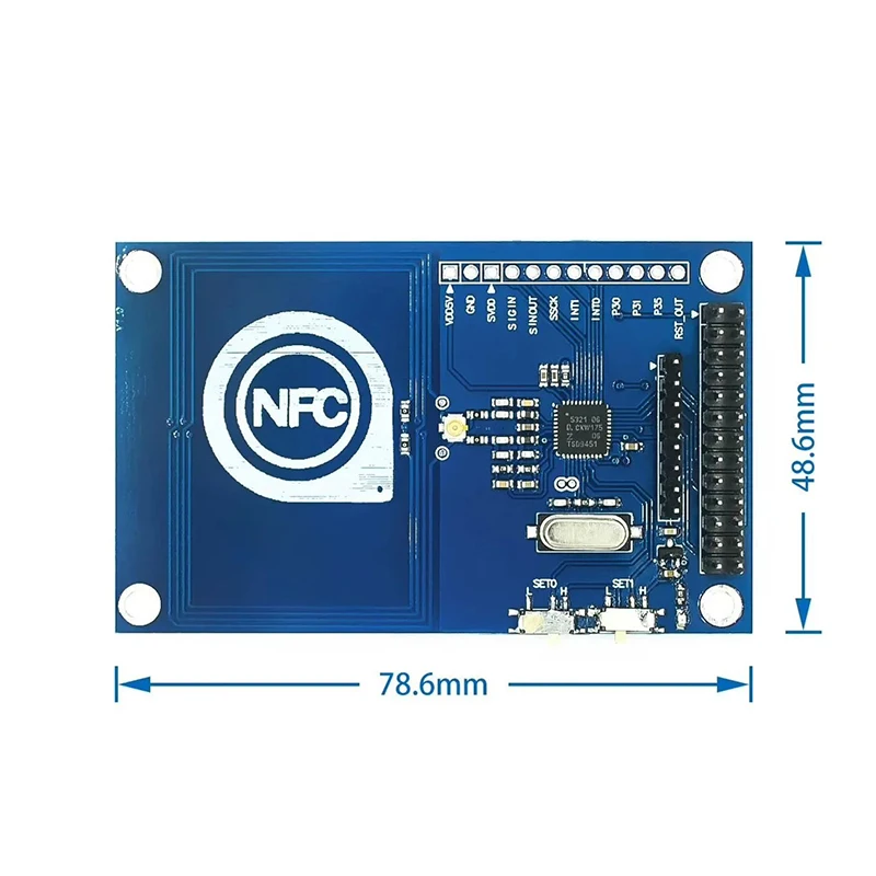 PN532 NFC Precise RFID IC Card Reader Module Shield V3 13.56MHz SPI IIC I2C UART 3.3V NFC Board For Arduino R3 Raspberry PI