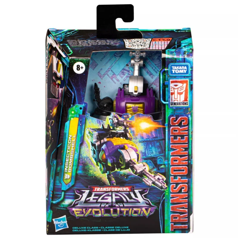 TransDevices-Figurines d'action Cyberverse, jouets de luxe, Compleine Evolution, Ticks, Shadow, Striker, Strongarm, Insecticon, Bombshell