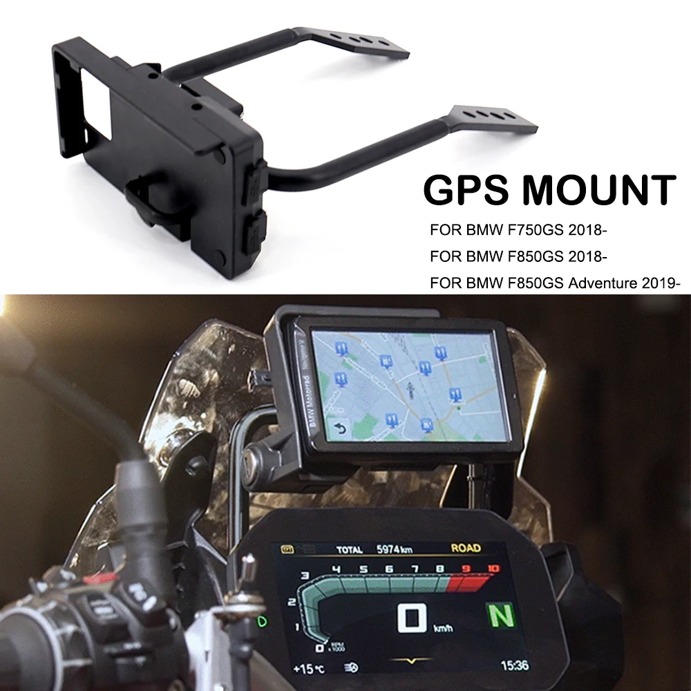 Phone GPS Navigation plate Bracket For BMW f750gs f850gs F850 GS ADV Adventure Motorcycle Windshield Navigation Mount