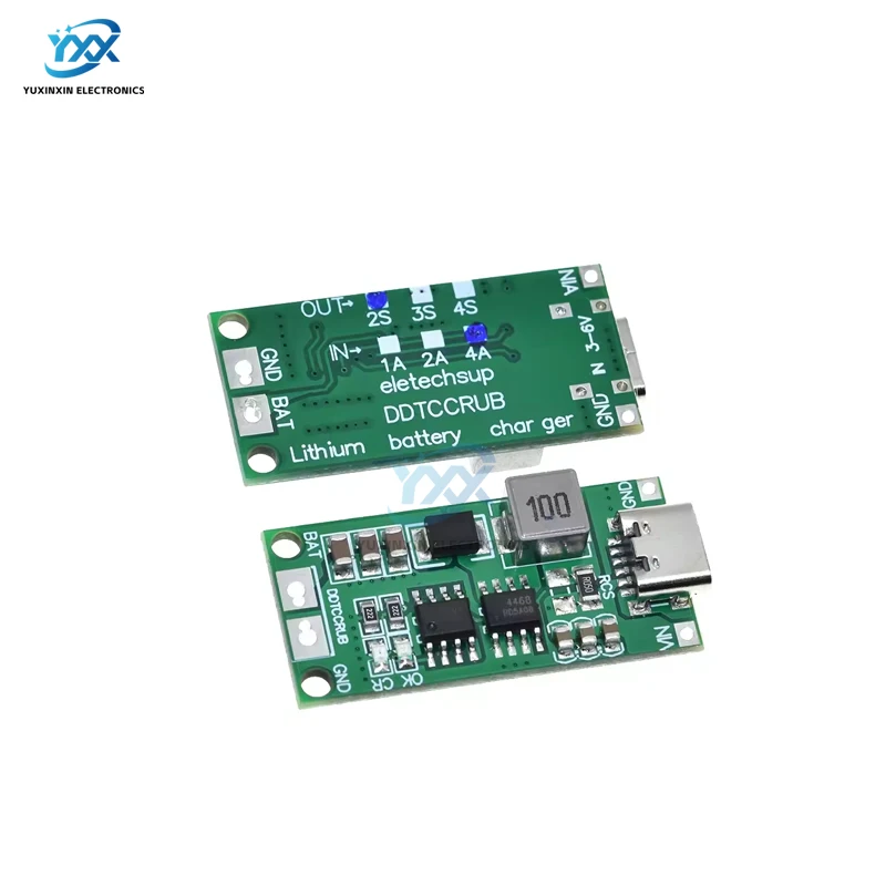 1 SZT. Ładowarka do akumulatorów wieloogniwowych 2S 3S 4S 18650 LiPo Li-Ion Polimerowych, Typu-C, Podwyższająca Napięcie 7.4V 11.1V 14.8V do 8.4V 12.6V 16.8V