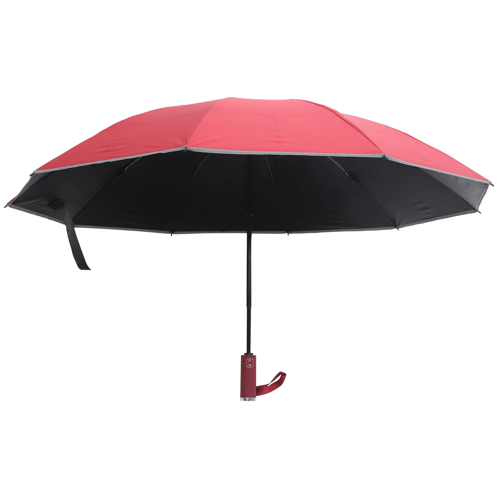 

10 Bone Reverse Folding Umbrella Portable Folding Travel Small Sun Rain Parasol Uv Protection Compact Lightweight Rainproof