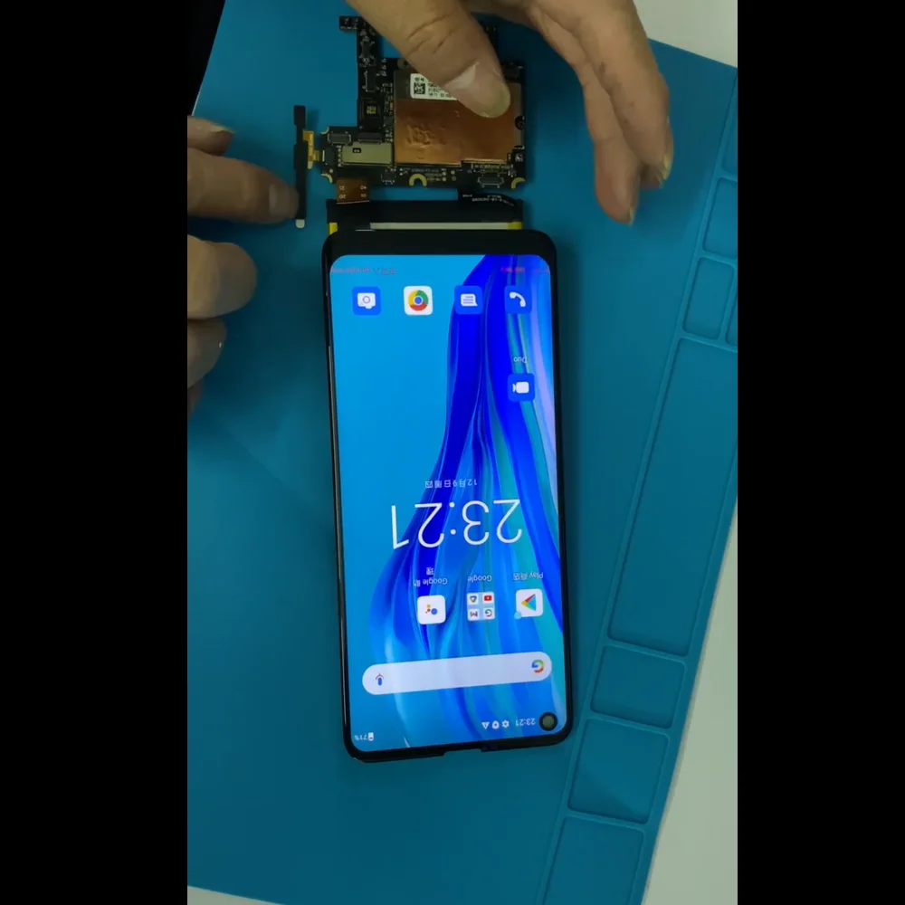 Pantalla LCD Original de 6,52 pulgadas para ZTE Blade A52 A72 5G, conjunto de digitalizador con pantalla táctil para reparación de LCD ZTE A72 5G 7540N A52