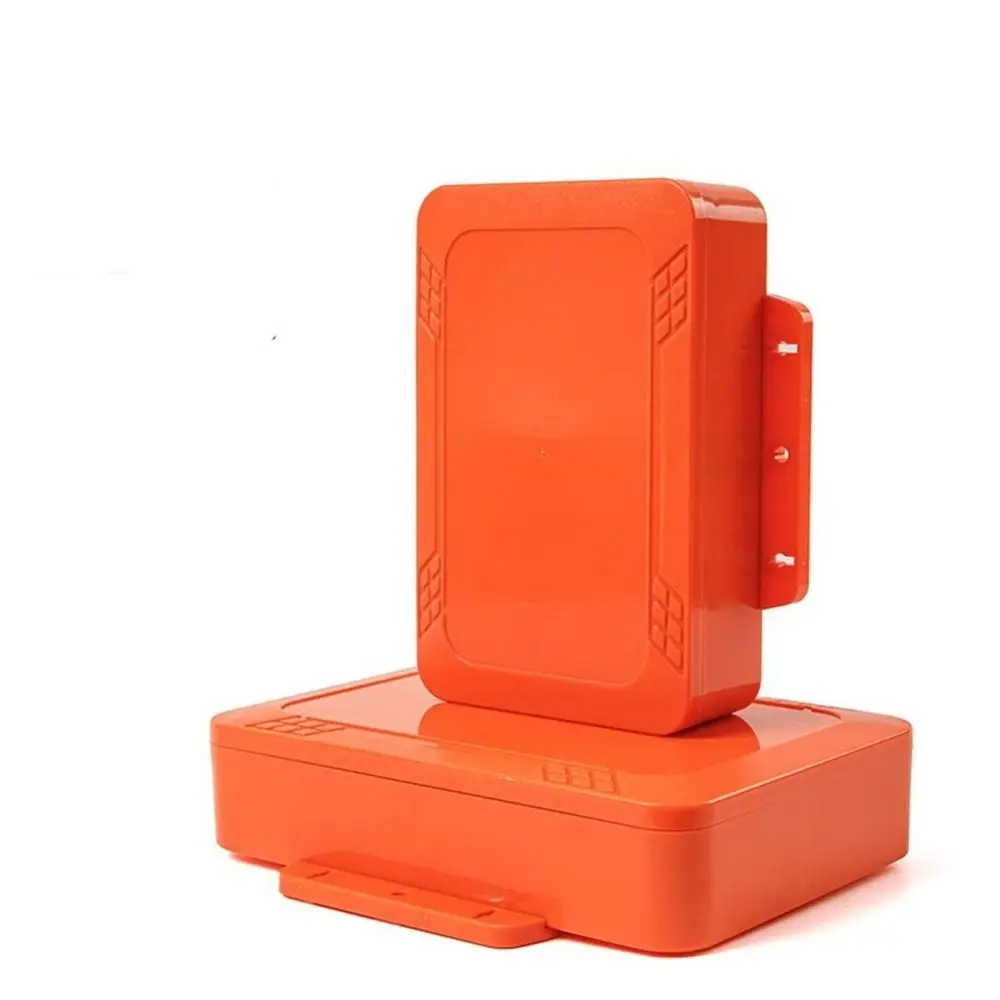IP67 Waterproof Enclosure Junction Housing Box ABS Plastic Orange Color Instrument Box Electronic Project Case Outdoor Indoor