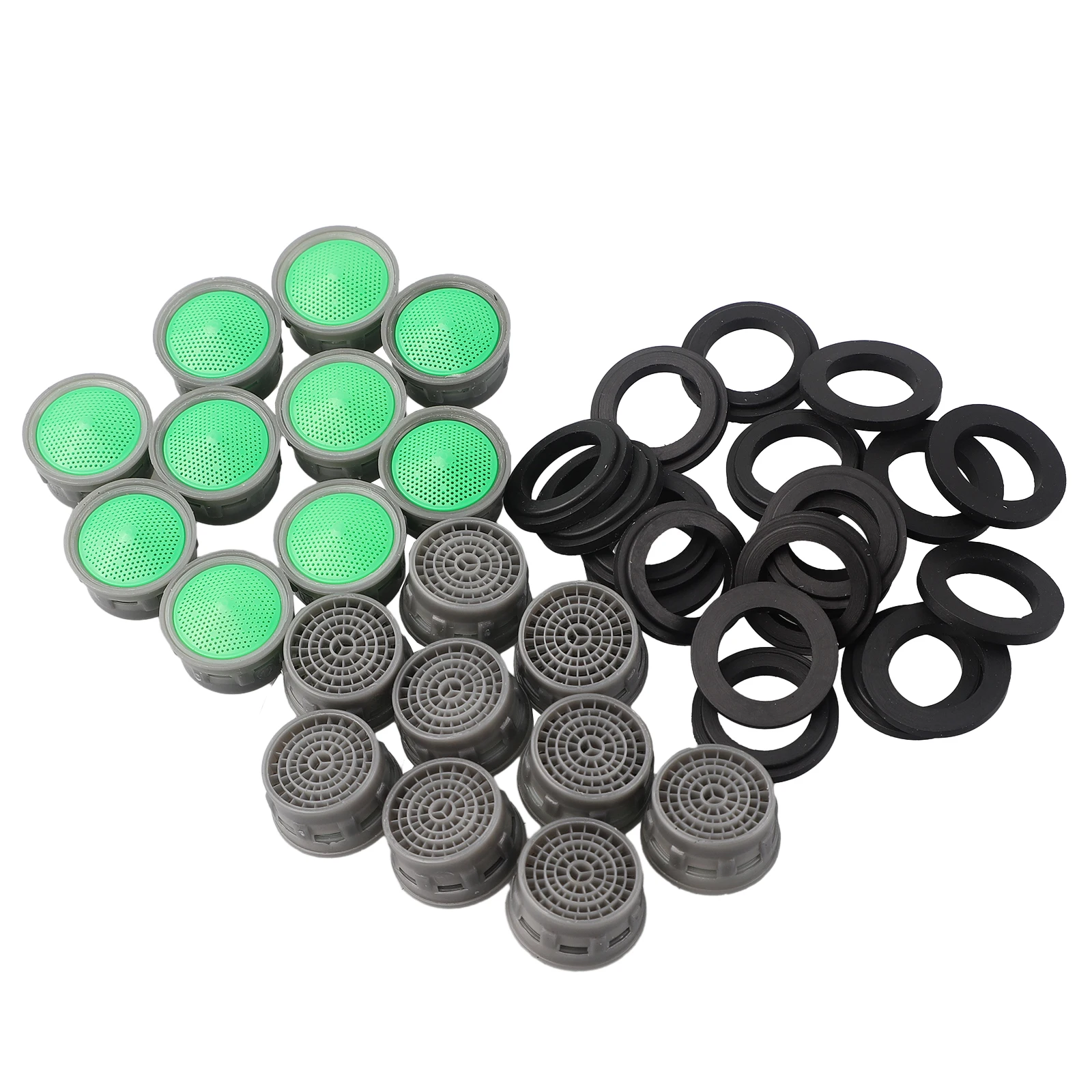 ABS Plastic Faucet Nozzle Filter Accessory Basin Elements Insert Kit Replacement Tap Tools 20pcs Parts Brand New