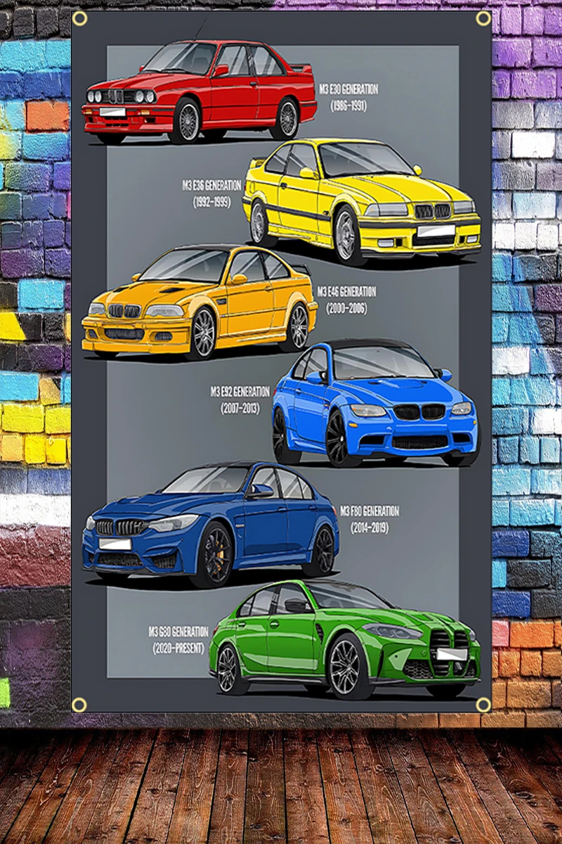 90x150CM 3X5FT B Racing Car Fl - Germany Home Decor ulasan dan harga