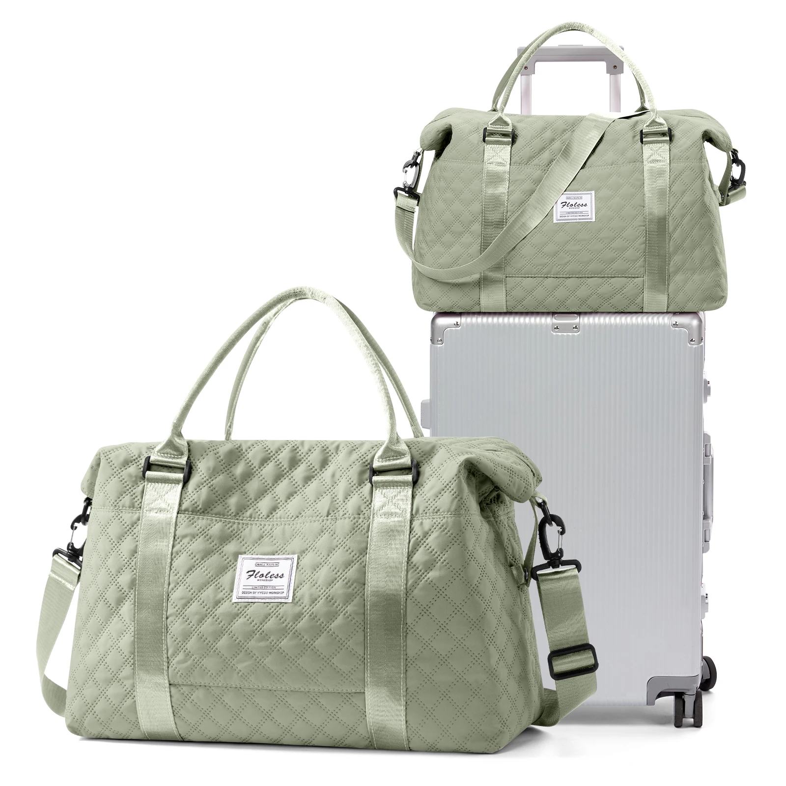 

Travel bag Business tote Large capacity short trip bag Sports duffel bag Fitness bag Single shoulder crossbody bag