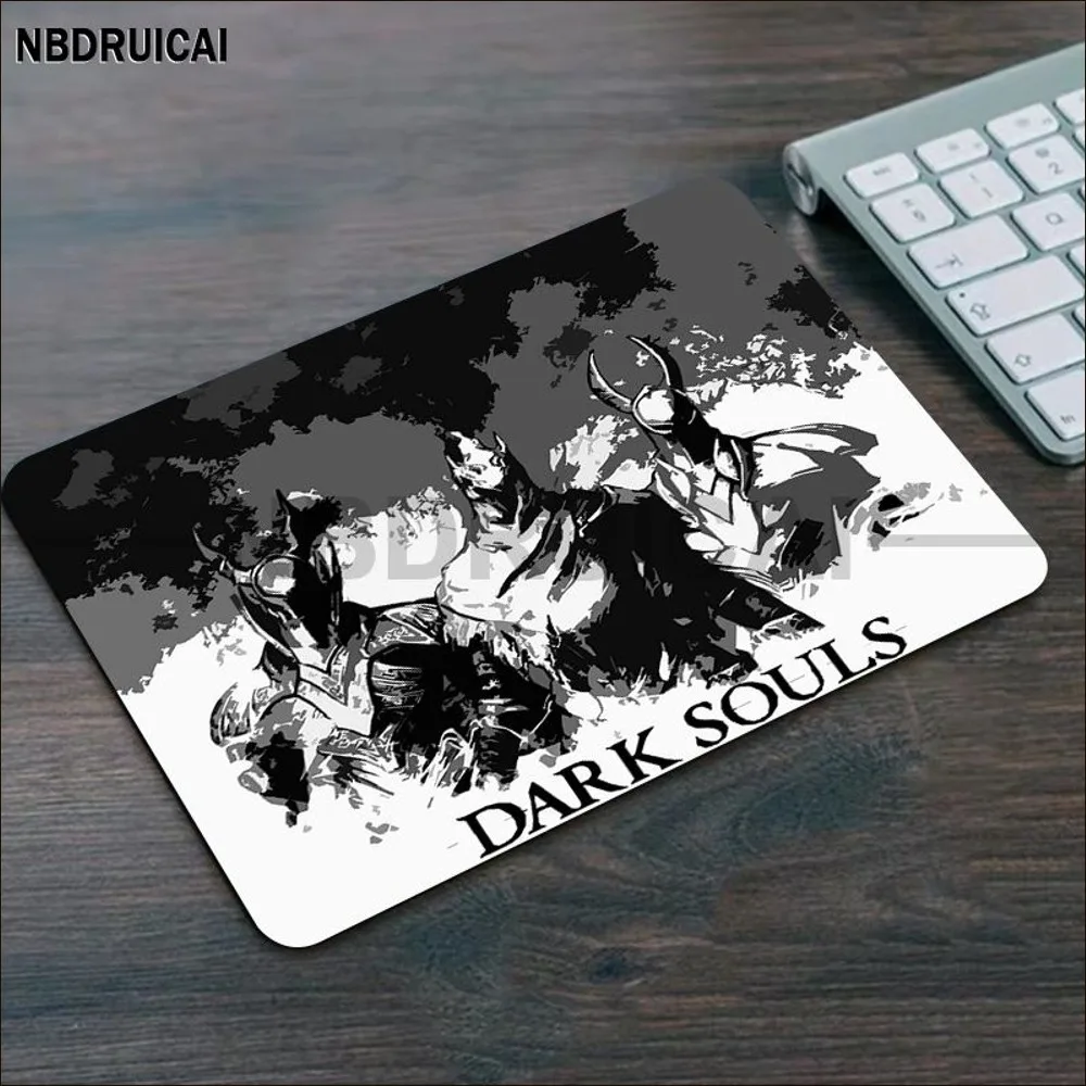 Grande Non-Slip Lockedge Dark Souls Mousepad, Espessado Writing Pad, Mouse Pad, Desktop, Escritório, Estudante, Jogos, Home Decor Cushion