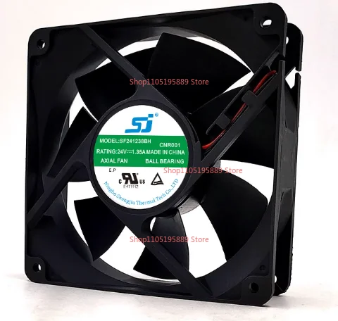 

For SJ SF241238BH/BU/BL2 24V 1.35A/2.40A air compressor inverter fan 12CM