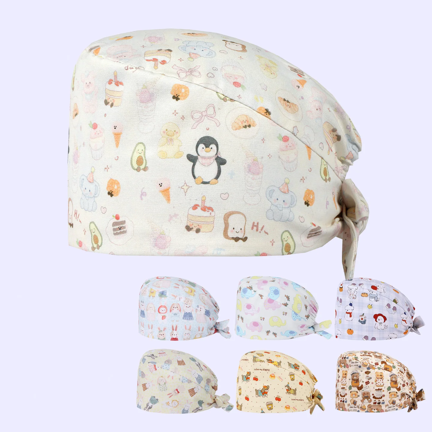 

Women Hospital Nursing Caps Cotton Medical Scrub Hats Surgical Caps Pediatrician Dentist Scrub Caps Clinic Nurse Hats M1179