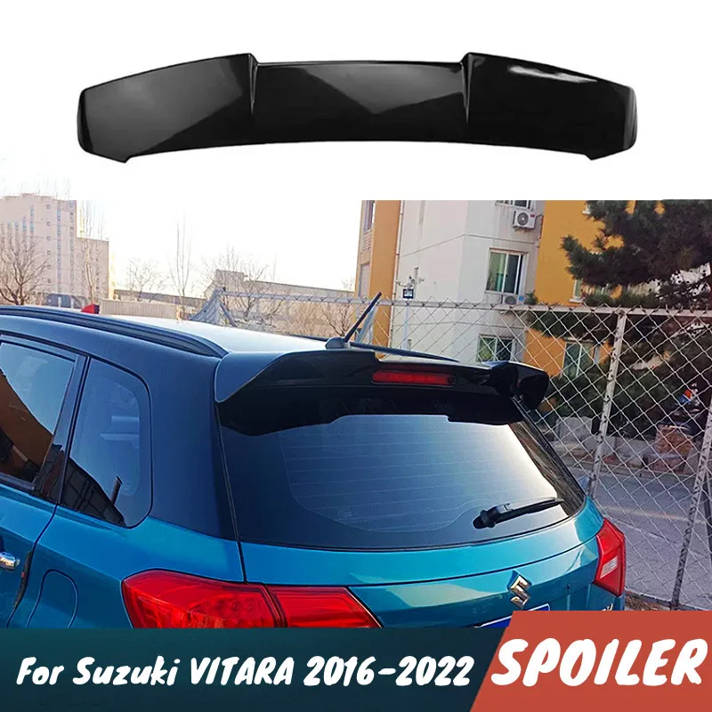 

Для Suzuki VITARA 2016-2022 гг., задняя крышка багажника, спойлер на крышу, крылья, комплект из АБС-пластика, внешние аксессуары для тюнинга