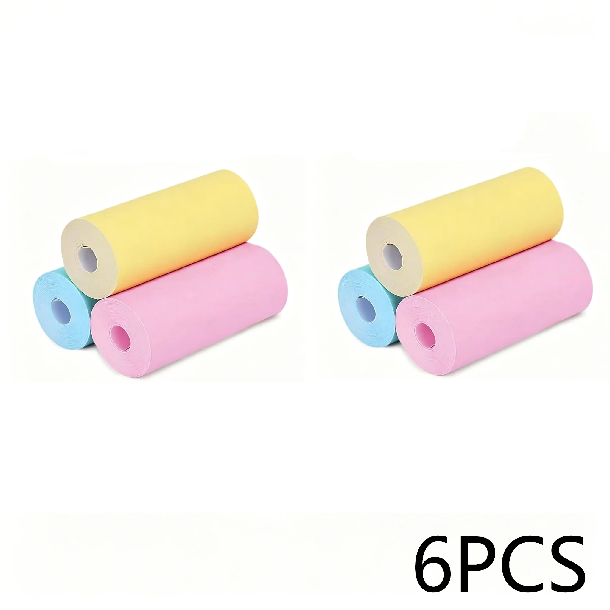 3-20 Rollen 57x25MM Thermopapier Farbige Kinderkamera Sofortdruck Kinderkamera Druckpapier Ersatz Zubehörteile