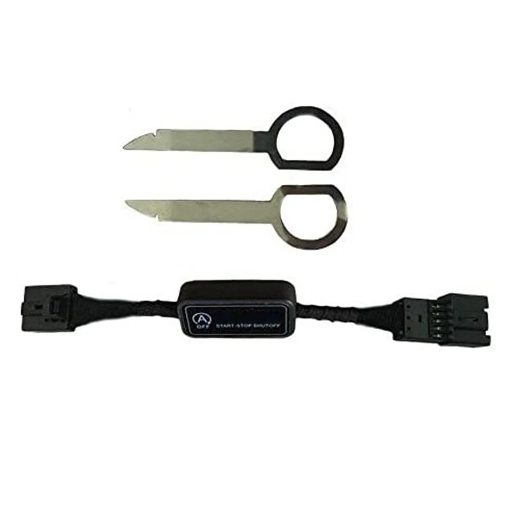 Eliminador de arranque y parada para Q5L para Sportback 2017-2024, arranque automático de plástico, eliminador de desactivación, arnés de cables, pieza Interior