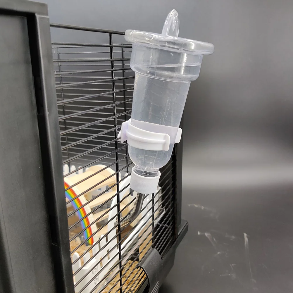 

1 set Pet Drinking Bottle Stainless Steel Spout For Hamster Guinea Pig Rabbit Squirrel Hanging Water Fountain Automatic Feeder