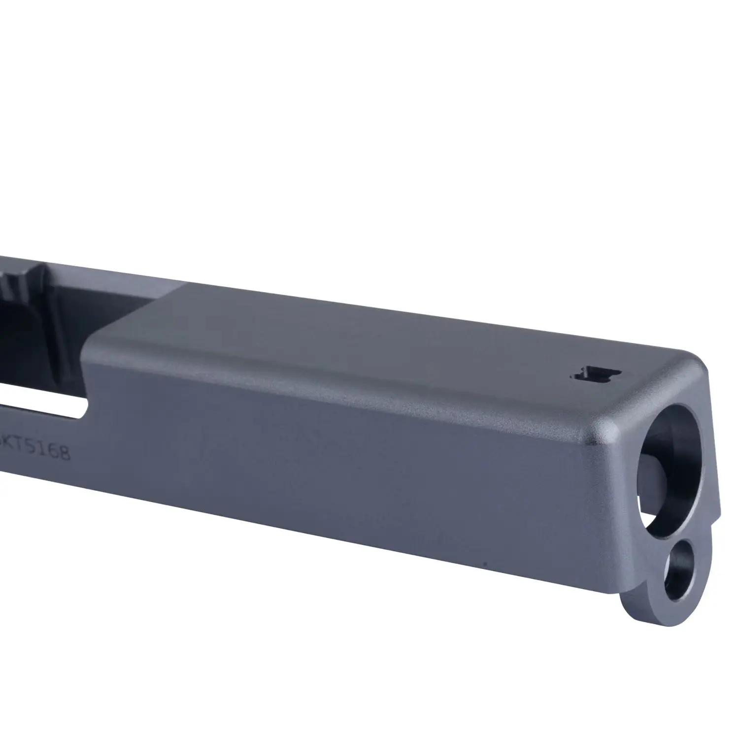 Glock G17 aluminum upper barrel, gray, black, outdoor sports equipment accessories