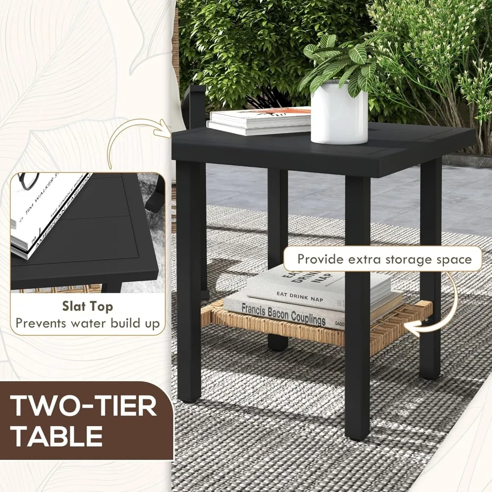 3-Piece Rocking Bistro Set 4