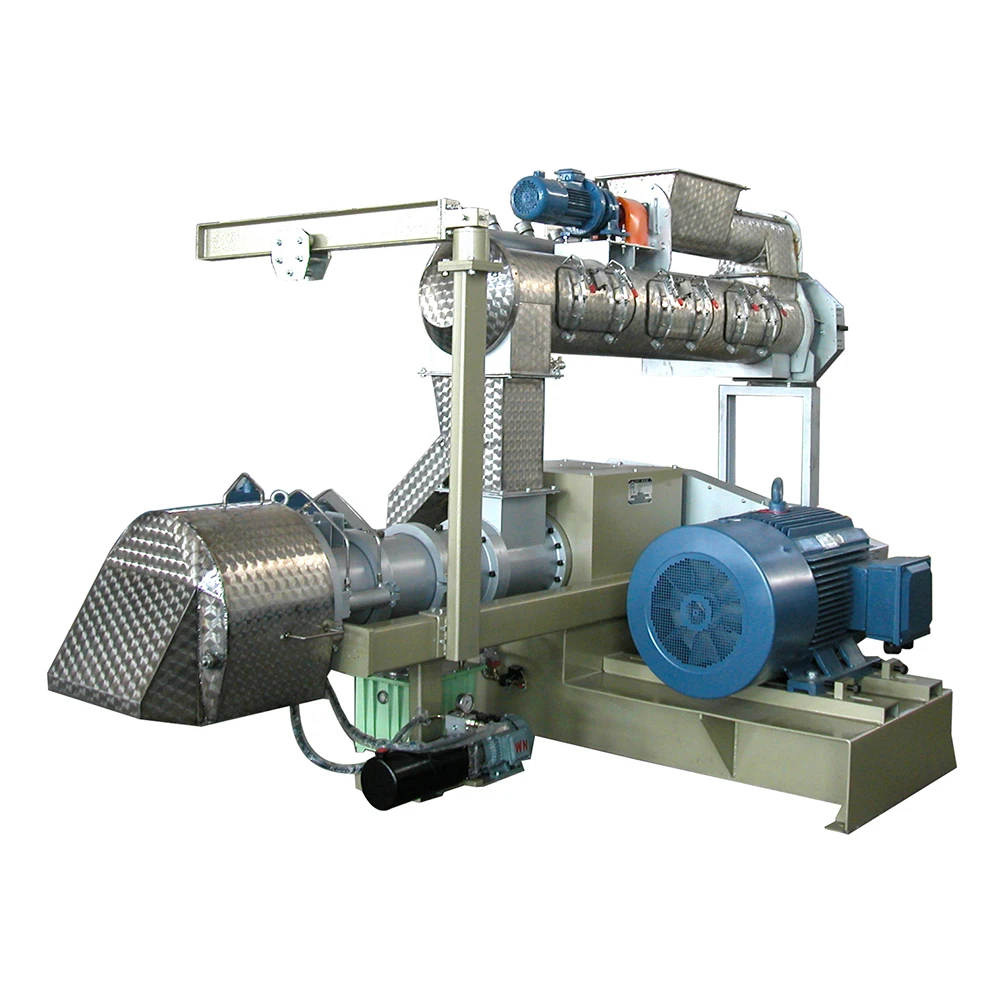 Automatic Equipment Production Making Extruder Dry Puffing Dried Kibble Fish Pet Food Cat Dog Food Processing Machine