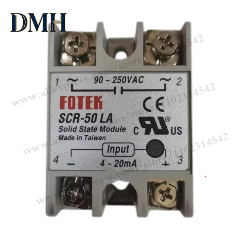 

Dmh. 100% Новое Оригинальное Твердотельное Реле SSR SCR-10LA 25LA 40LA 50LA 75LA -H