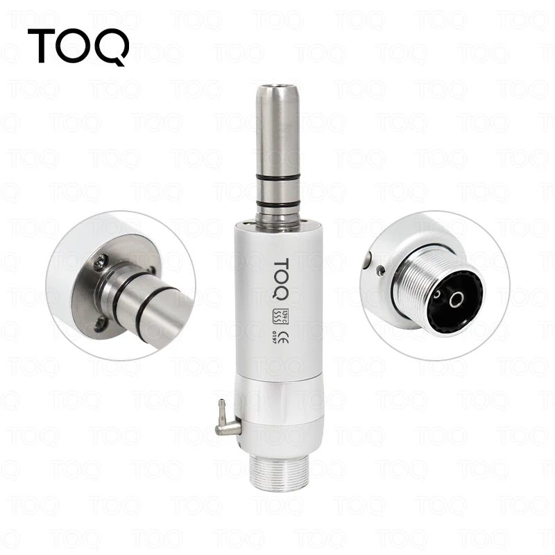 Dental Slow Low Speed Air Motor Micromotor 2/4 Hole Connector Fit E type Contra angle and Straight Handpiece