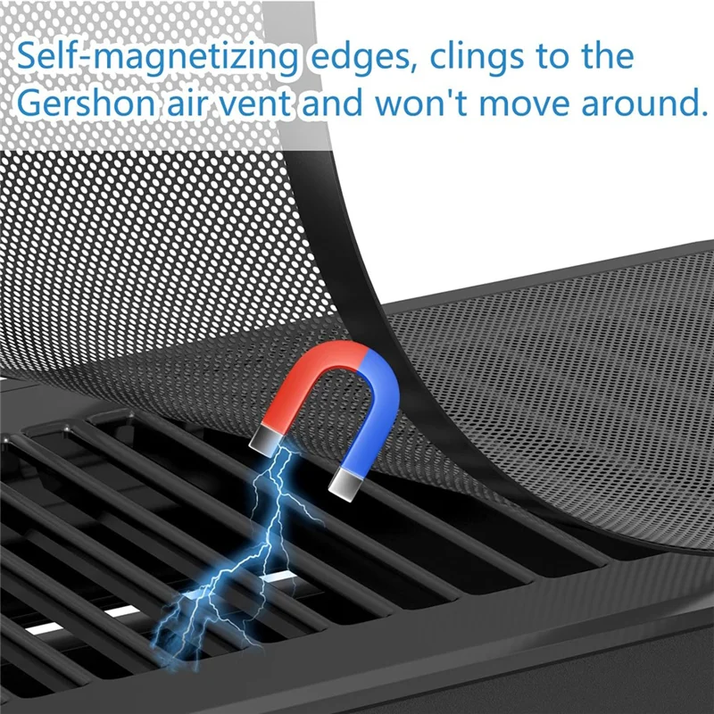 أغطية فتحات تهوية الأرضية A95G، مرشحات تنفيس شبكية مغناطيسية قوية، شاشات تنفيس أرضية PVC مقاس 4 × 10 بوصة #4