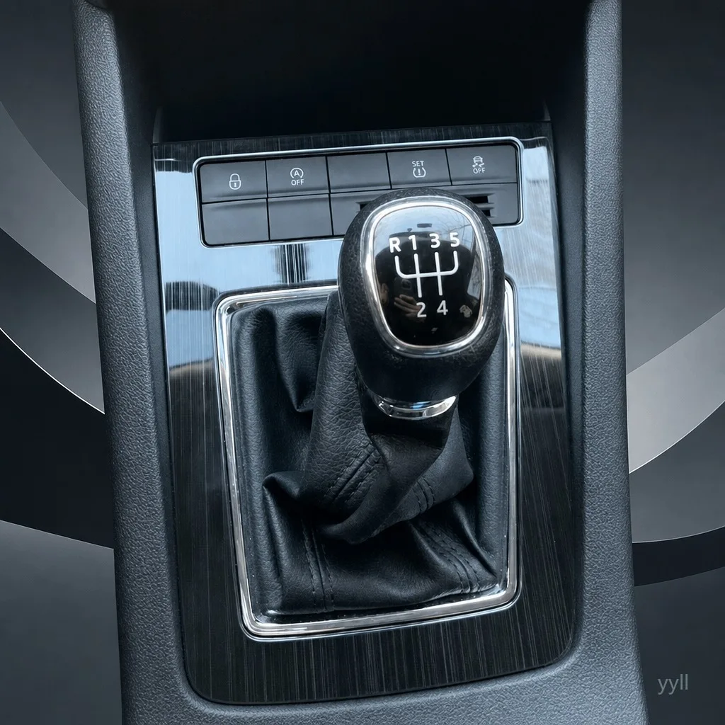 

For Skoda Octavia A7 2014-2018 Gear Shift Panel Cover Decoration Strips Trim Moldings Car Styling Accessories Auto P