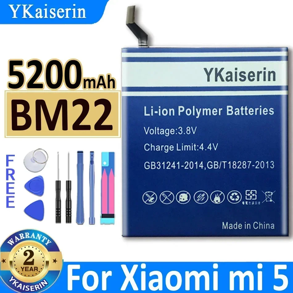 YKaiserin Battery for Xiaomi BM45 BN45 BM49 BP41 BP40 BN4A BN44 BN37 BN36 BN35 BM47 BN31 BN43 BN49 BM39 BM3B BM3J BM4E BN30 BN34