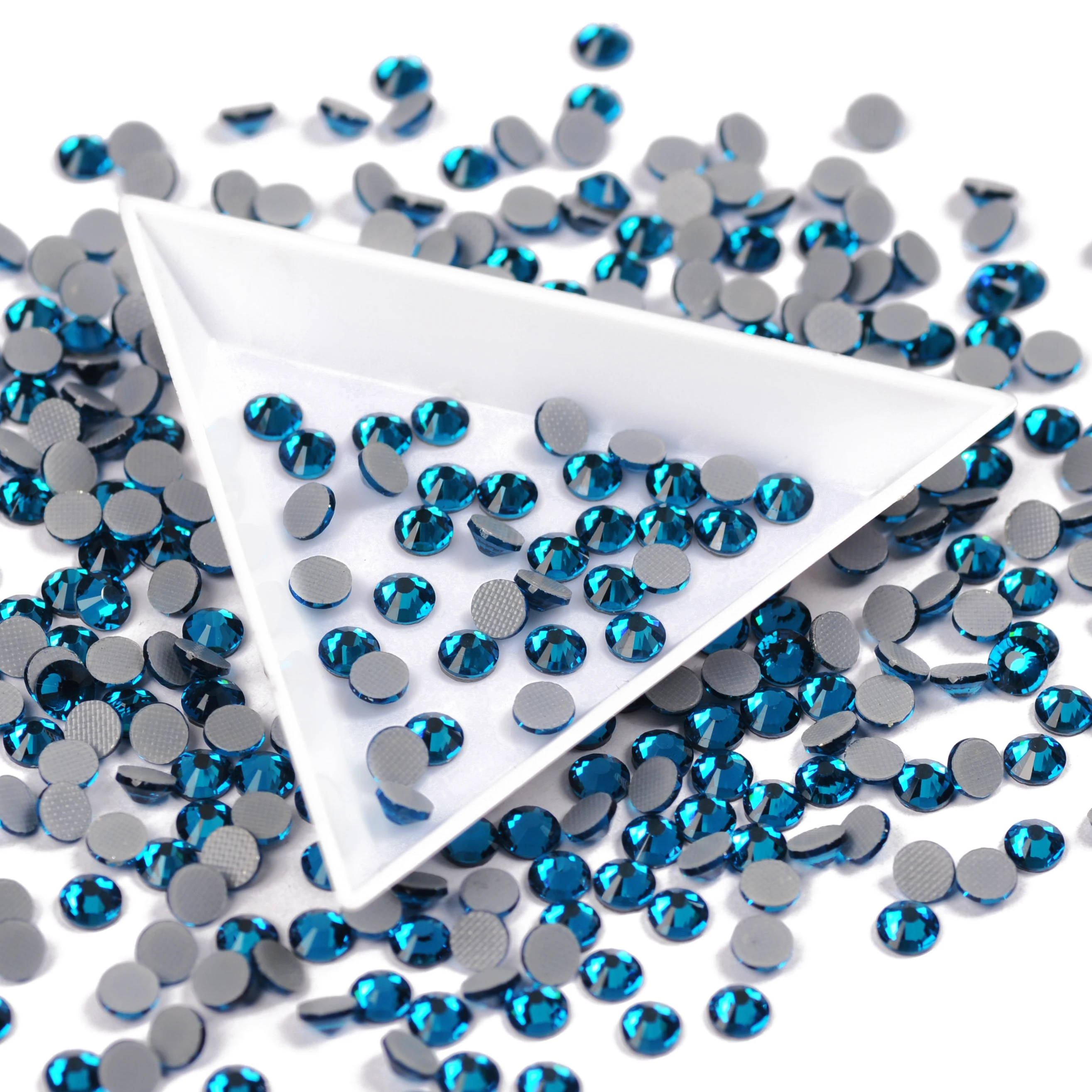 Neue Mesh-Kristalle in verschiedenen Farben, Hot-Fix-Strasssteine, Flachkristalle, Strass zum Aufbügeln, DIY-Deko für Kleidung und Handarbeiten. – Detail 7