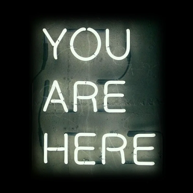 

You Are Here Glass Neon Light Sign Beer Bar Home icons light Room signs Wall Decor Store Window Decoration Signboard Gift Lamp