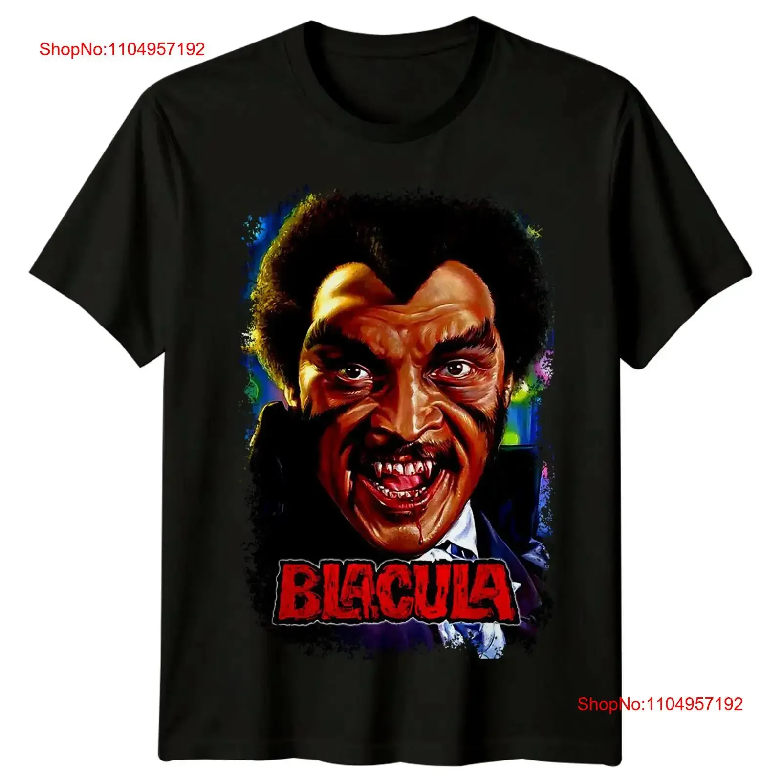 

Футболка с постером фильма Blacula 1972, в стиле ретро 80-х годов, винтажная стираная повседневная мужская футболка с графикой, мягкая мода, слегка растянутая