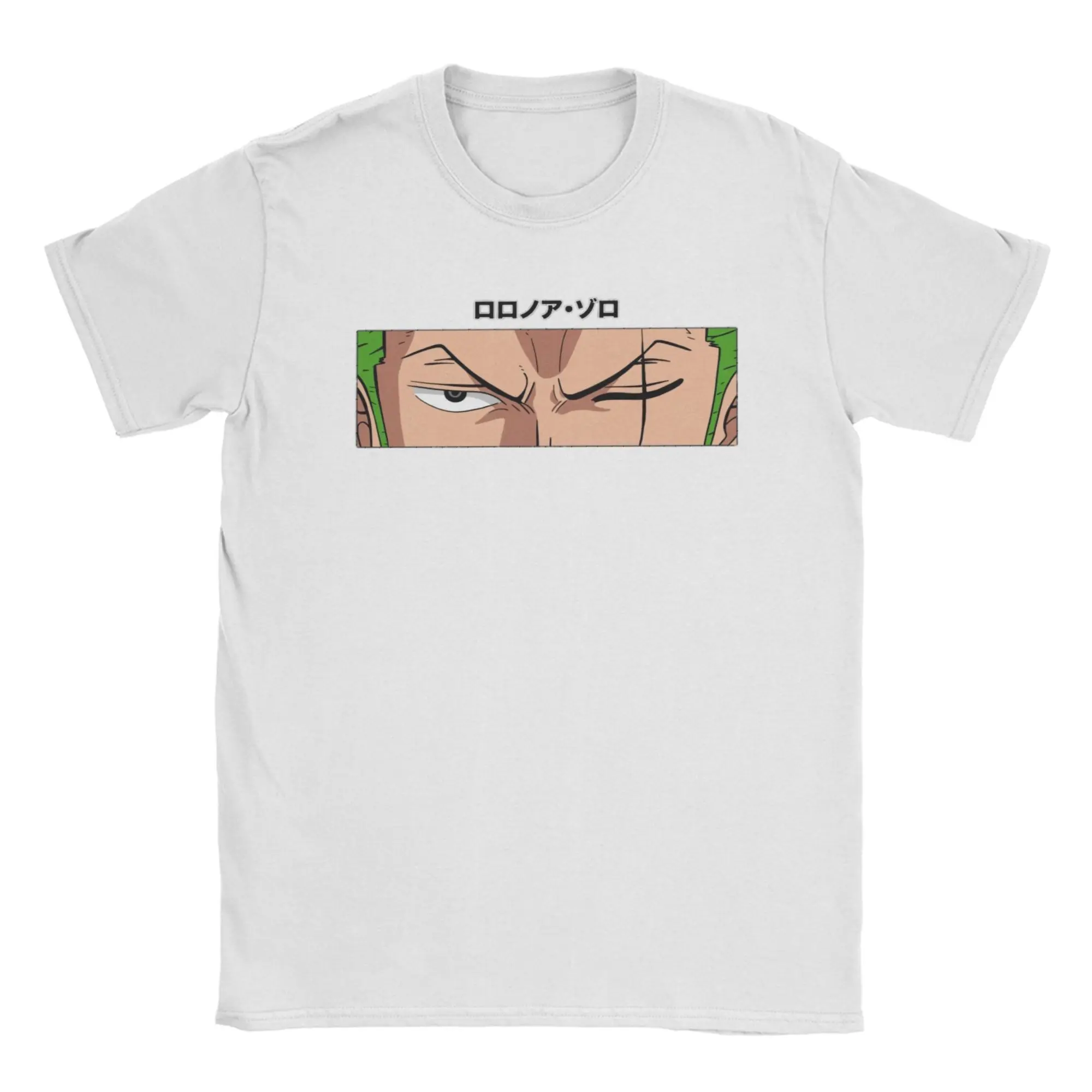 Oversized T Shirt Summer Roronoa Zoro Box One Piece Fashion T Shirts  100 Cotton Tshirt for Men Aesthetic Short Sleeve Tees