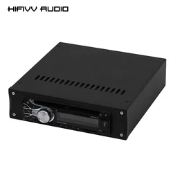 Hifi DIY Empty Aluminum Case Replacing Automotive Power Amplifiers To Home AMP KENWOOD Car Audio Enclosures 230* 230*62mm Box